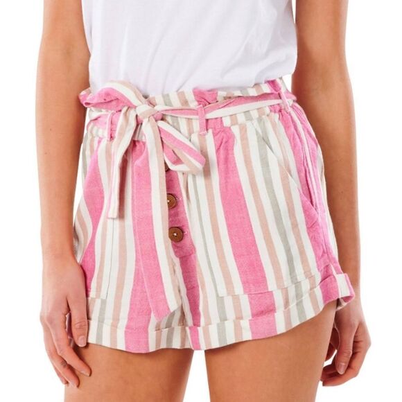 COPY - NWT Ripcurl  Ashore Tie front Shorts Sz XS - Picture 1 of 6